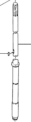 Вал торсионный S, Tohatsu 40C 345-64301-0