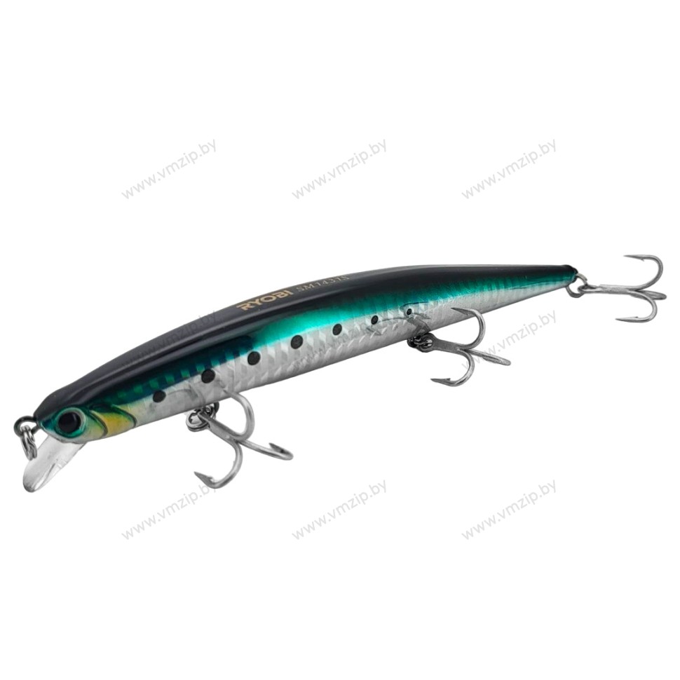 Воблер RYOBI PRO MINNOW SM1431F 143мм 18гр цв.29
