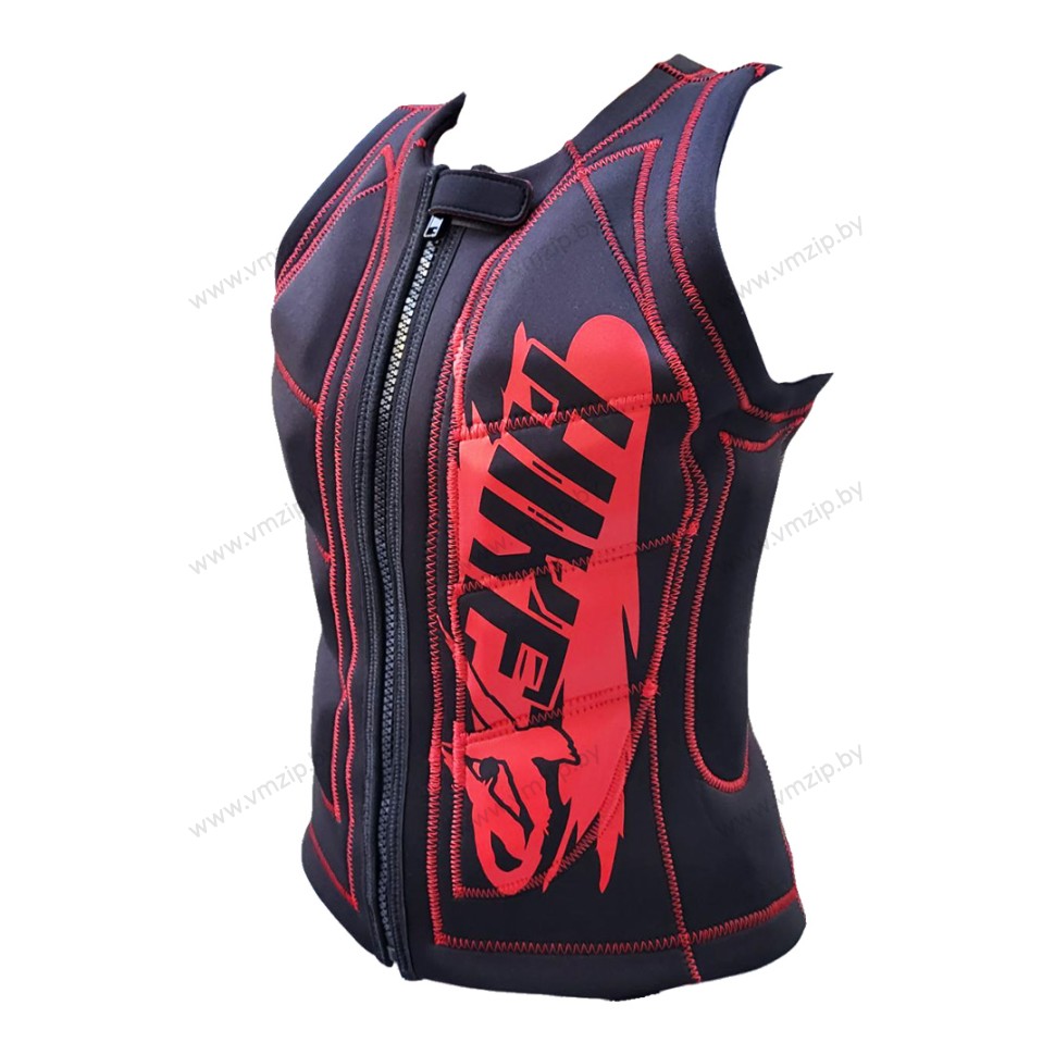 Водный спортивный жилет hikeXp neopren.Женский, Black/Red M. 101BR-507M
