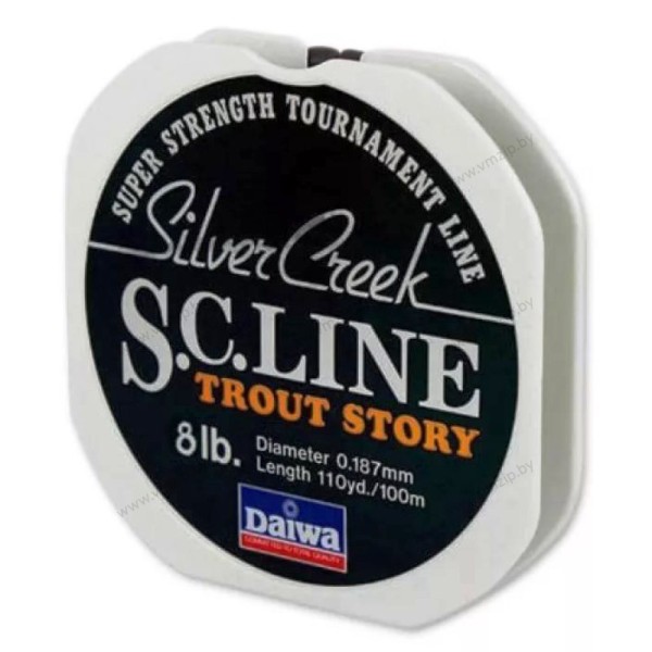 Леска монофильная DAIWA Silver Creek Trout 0,267мм/100м/5кг