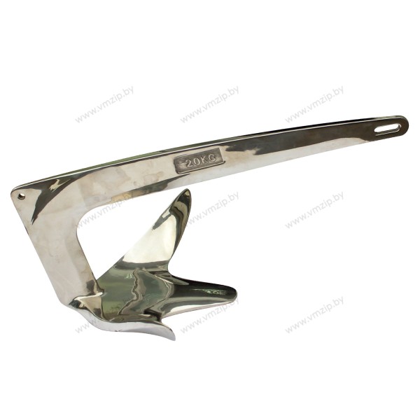 Якорь Bruce 91030SS 30kg, нержавеющая сталь, полированный