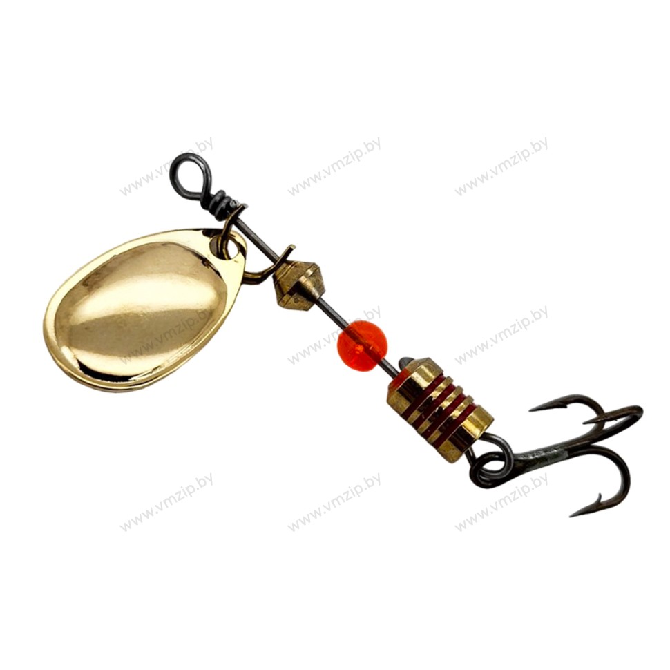 Блесна вращающаяся Nor Stream Aero Spinner №3 gold 7гр