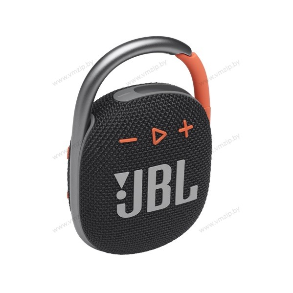 Портативная акустическая система JBL CLIP 4 (черная)