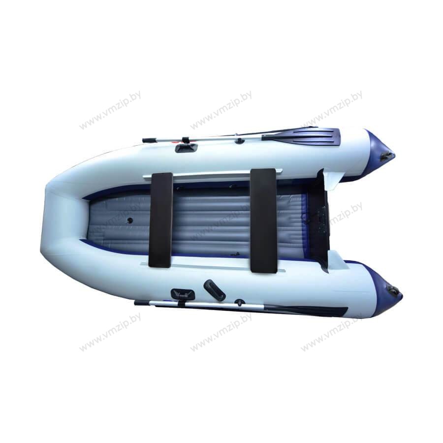 Лодка надувная моторная ALTAIR HD330 с НДНД белый/синий