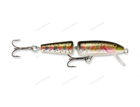 Воблер плавающий RAPALA Jointed J07/RT заглубление 0,9 - 4,2м