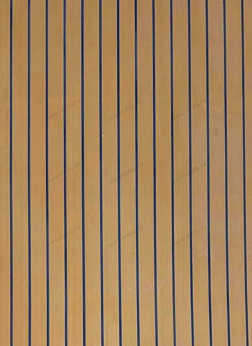 Палубное покрытие Eva-Teak св.корич-черный (лист) 1200*2400
