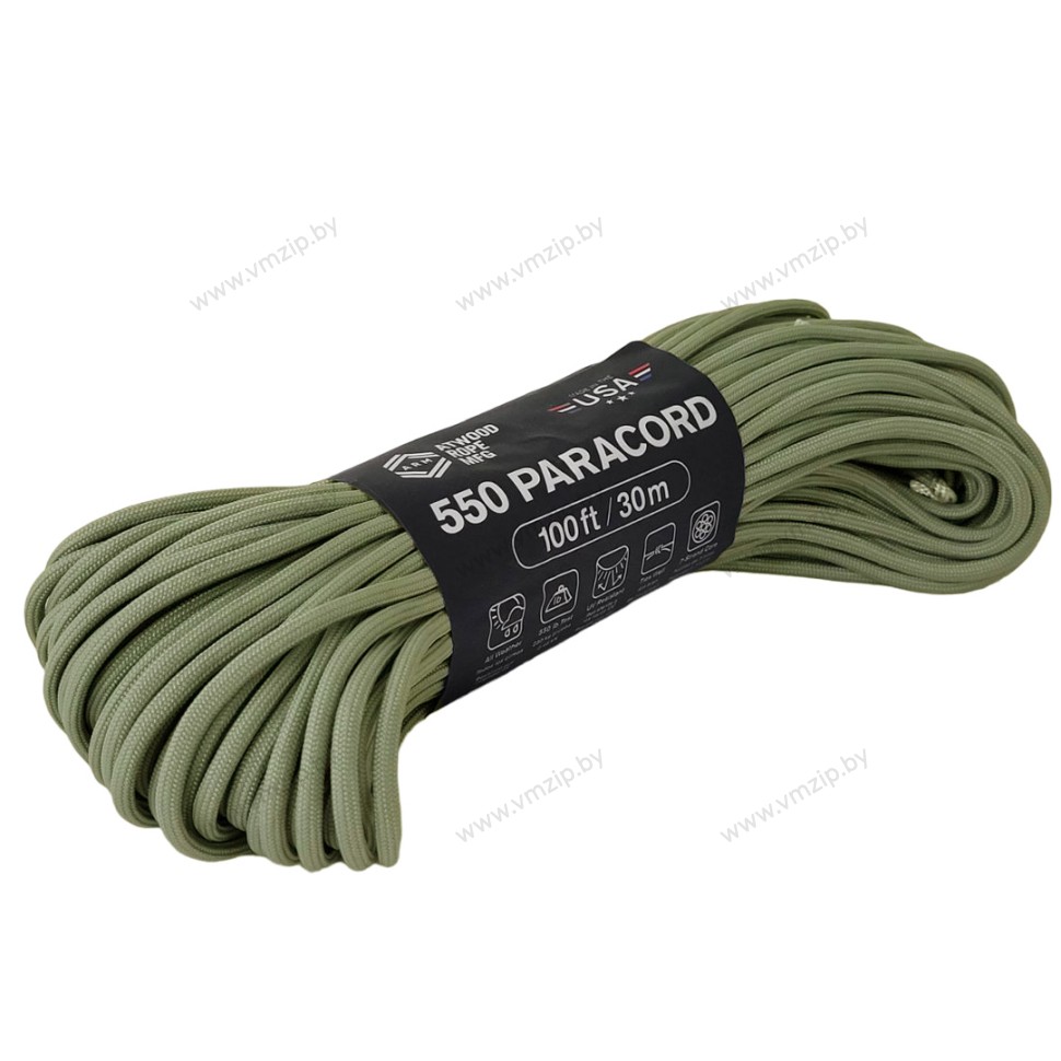 Паракорд 550 олива, 30м 01614