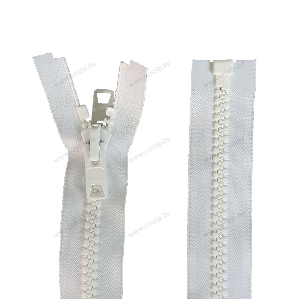 Молния с собачкой белая N10 54'', YKK1054