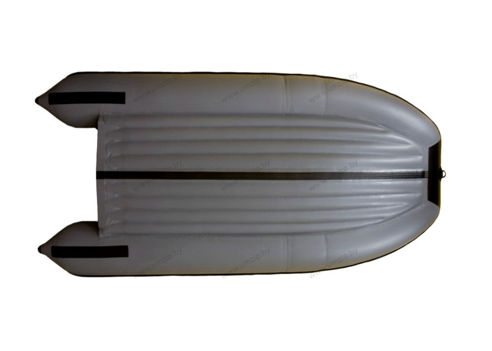 Лодка надувная моторная LEADER VISLA-340 с НДНД серый/чёрный