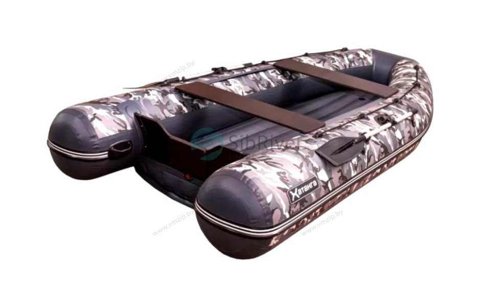 Лодка надувная моторная Хатанга PRO-330 НДНД камуфляж ОМОН