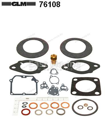 Ремкомплект карбюратора Volvo-Penta AQ120, AQ130A,B, BB115A