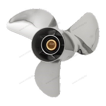 Винт PowerTech для Yamaha SCD3R19P-YM90, шаг 19, 3-х лопастной, правого вращения.