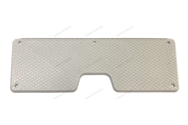 Накладка на транец серая 223x84x5.5