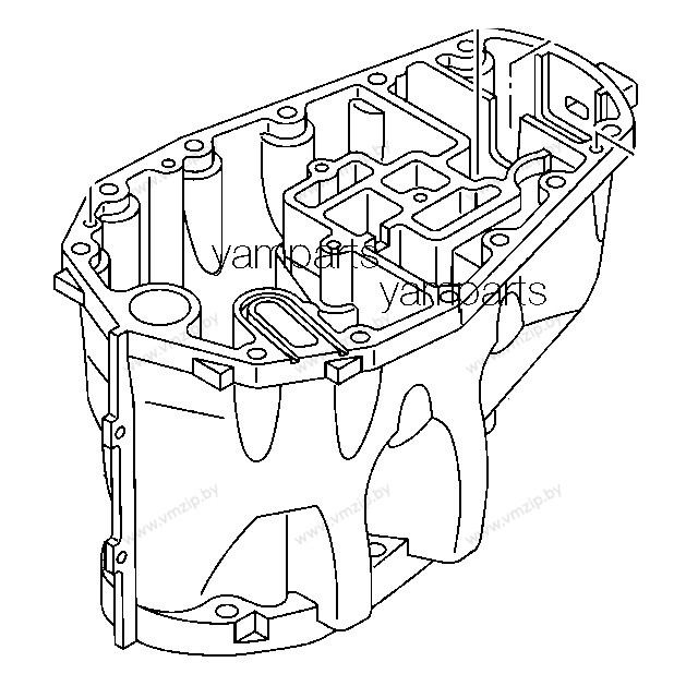 Поддон масляный Yamaha 6C5-15311-02
