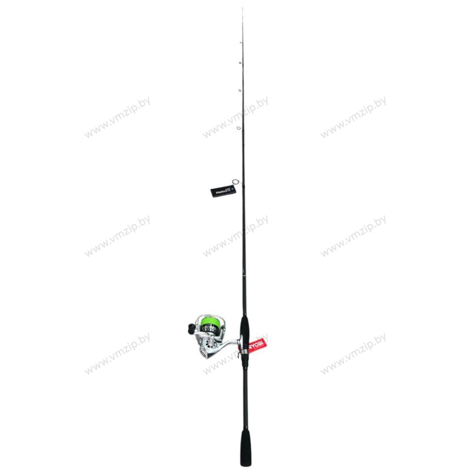 Комплект-удилище спиннинговое Helios Black Asteria 240/катушка/шнур (HS-BA-240L/RP-CS4500)