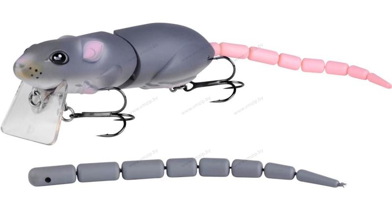 Мышь SPRO BBZ-1 RAT JUNIOR 40 10см/28гр/grey shost