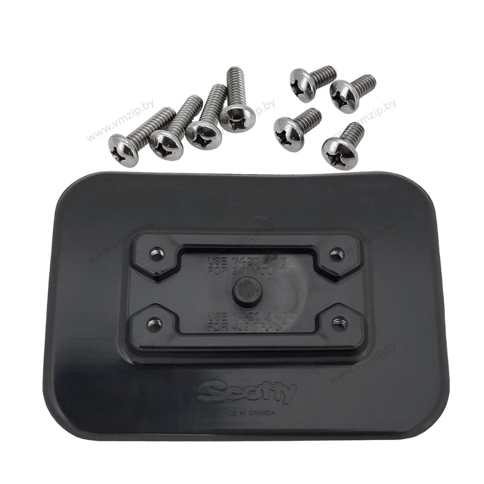 Платформа для держателя удилища на ПВХ лодку SCOTTY 0341BK чёрная