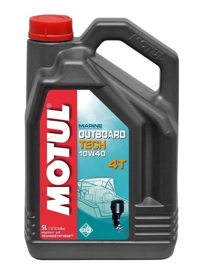 Масло моторное для водной техники Motul OUTBOARD TECH 4T 10W-40 5л. 113264