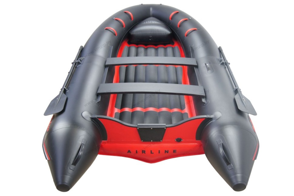 Лодка надувная моторная BADGER AIR LINE ARL360-BLACK/RED с НДНД 3,6м