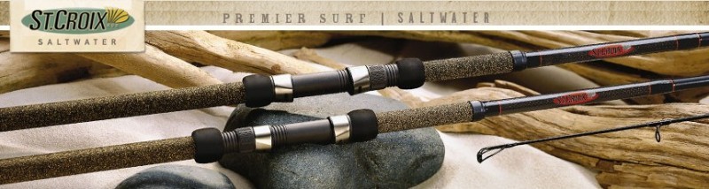 Удилище спиннинговое сёрфовое St.Croix Premier SURF PSRS70L тест 7-20гр