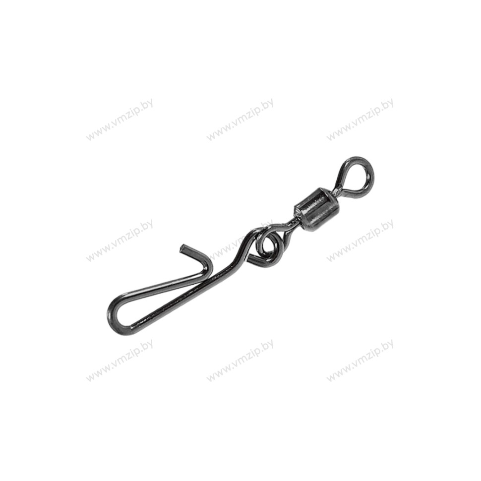 Карабин с вертлюгом Быстросъёмный HANGING SNAP OF-2032-2 тест:23кг хром
