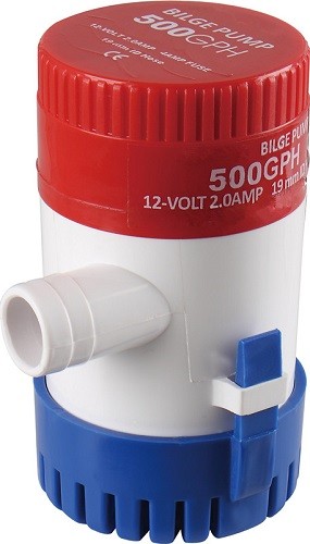 Помпа откачивающая 12V 500GPH SF50102-1