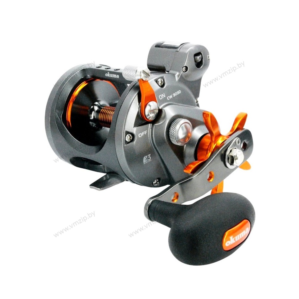 Катушка мультипликаторная с счётчиком OKUMA Cold Water CW 453D