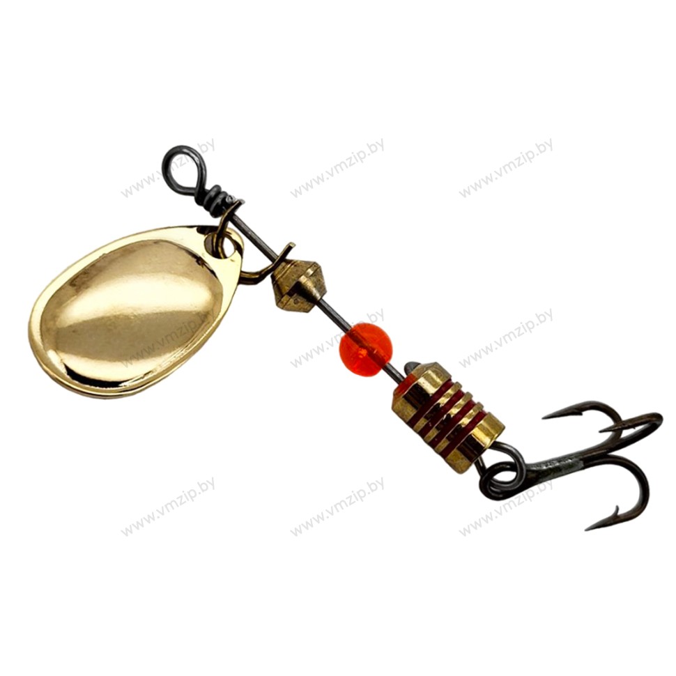Блесна вращающаяся Nor Stream Aero Spinner №4 gold 9гр