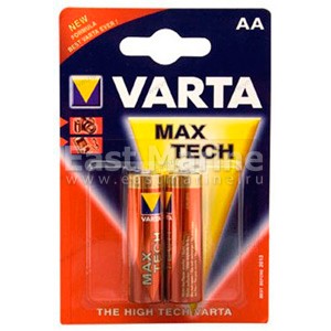 Батарейка VARTA, 4706 AA LR6 MAX TECH (1 шт)