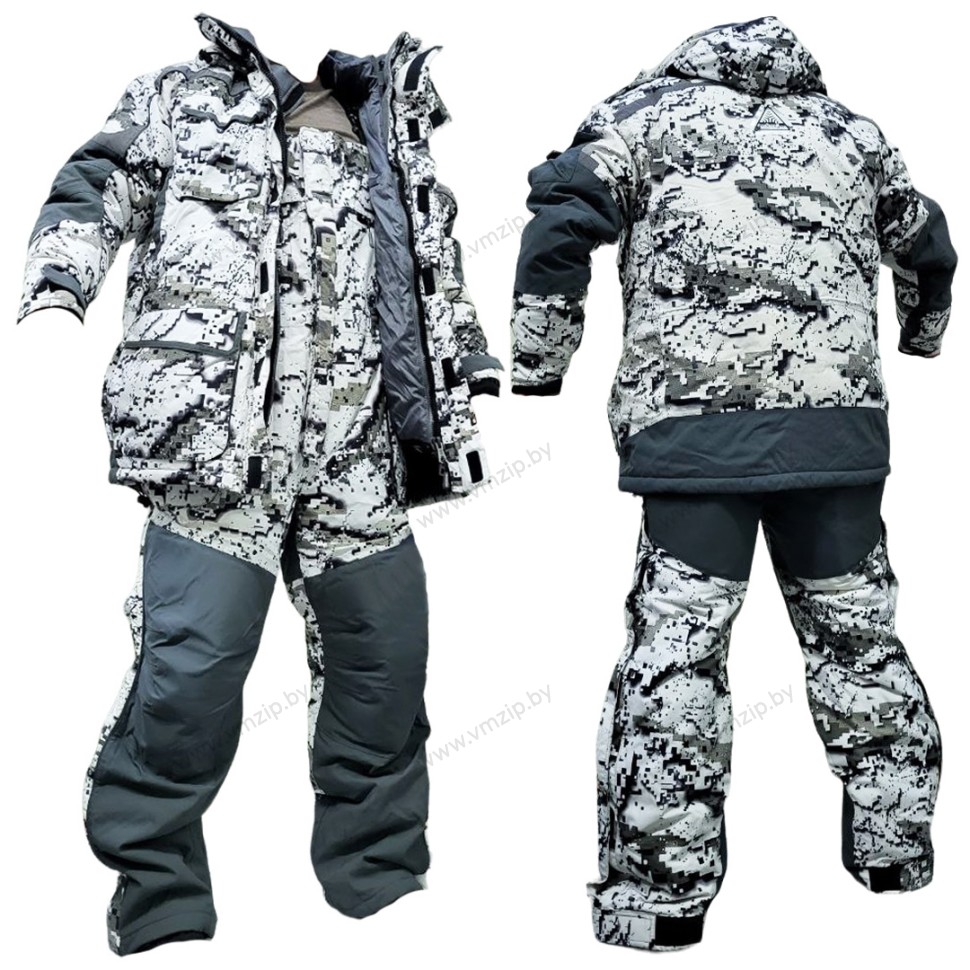 Костюм зимний Woodland Extreme Camo L зимний камуфляж