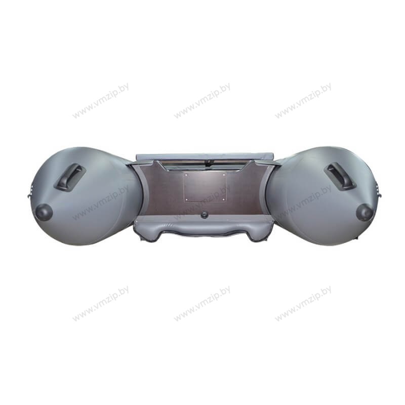 Лодка надувная моторная ALTAIR HDS420FB фальшборт с НДНД ораньжевый/серый