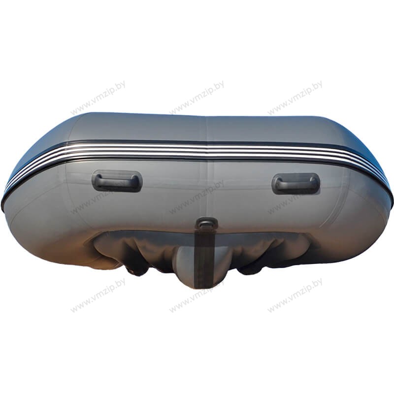 Лодка надувная моторная ALTAIR HDS420FB фальшборт с НДНД ораньжевый/серый