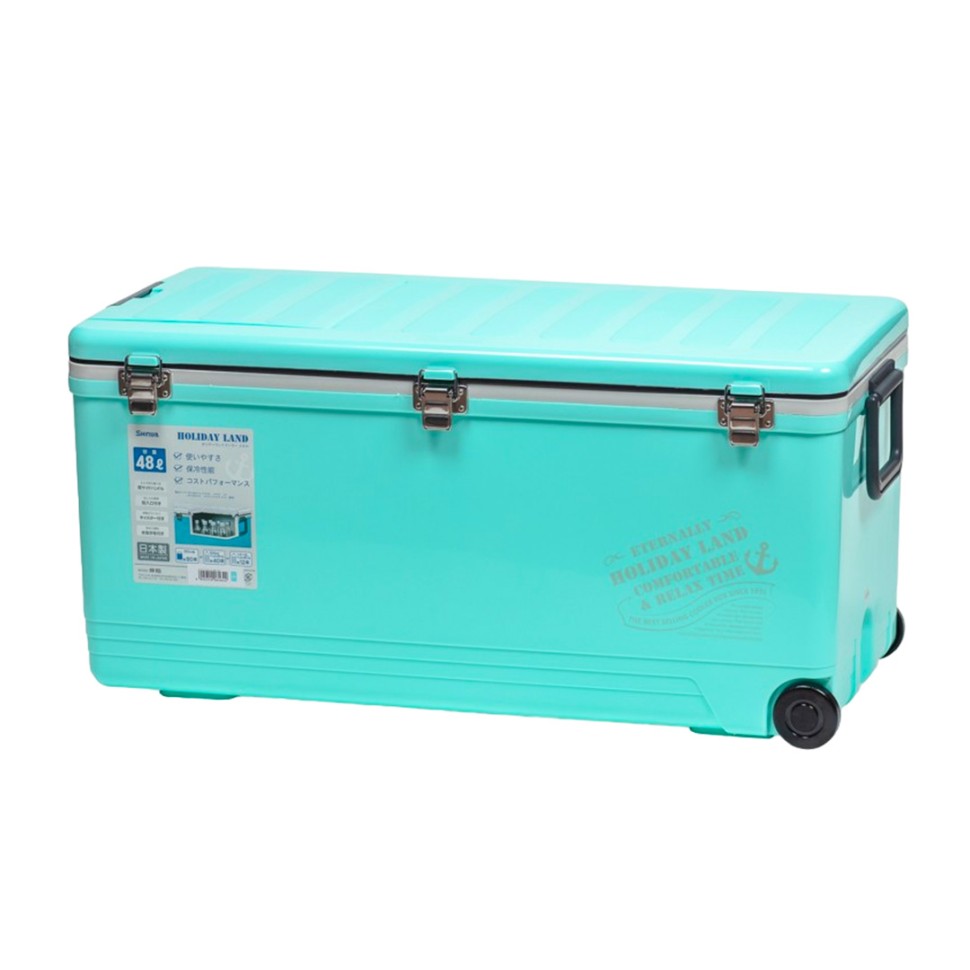 Термобокс SHINWA Holiday Land Cooler HLC-48H-BL 48л