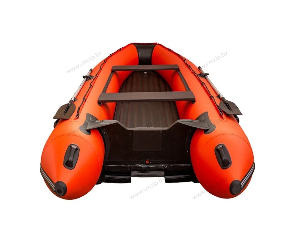 Лодка надувная моторная Хатанга Jet-475 НДНД красно-чёрная