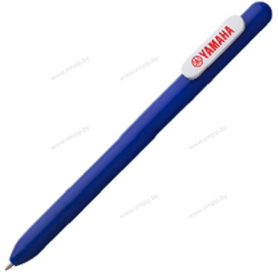 Ручка шариковая Slider Soft Touch, синяя с белым 90798-PEN00-BL