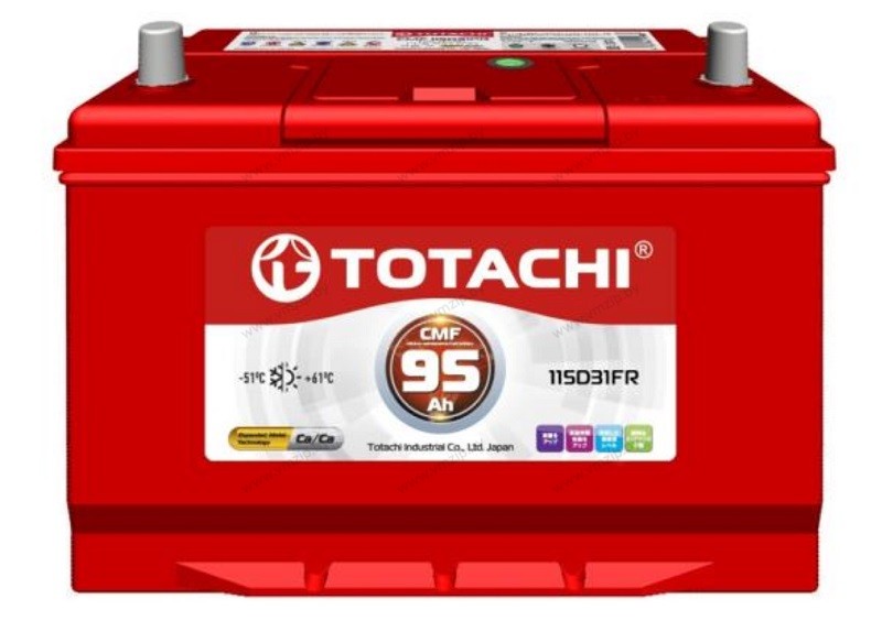 Аккумулятор Totachi CMF 95а/ч 115D31 FR