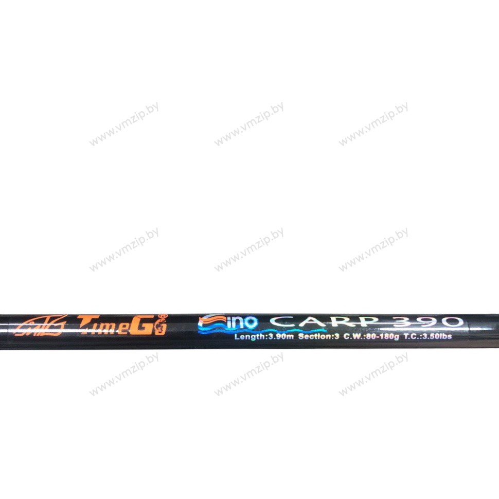 Карповое удилище Time Go Carp,3-х составное 80-180 гр. TGC-390