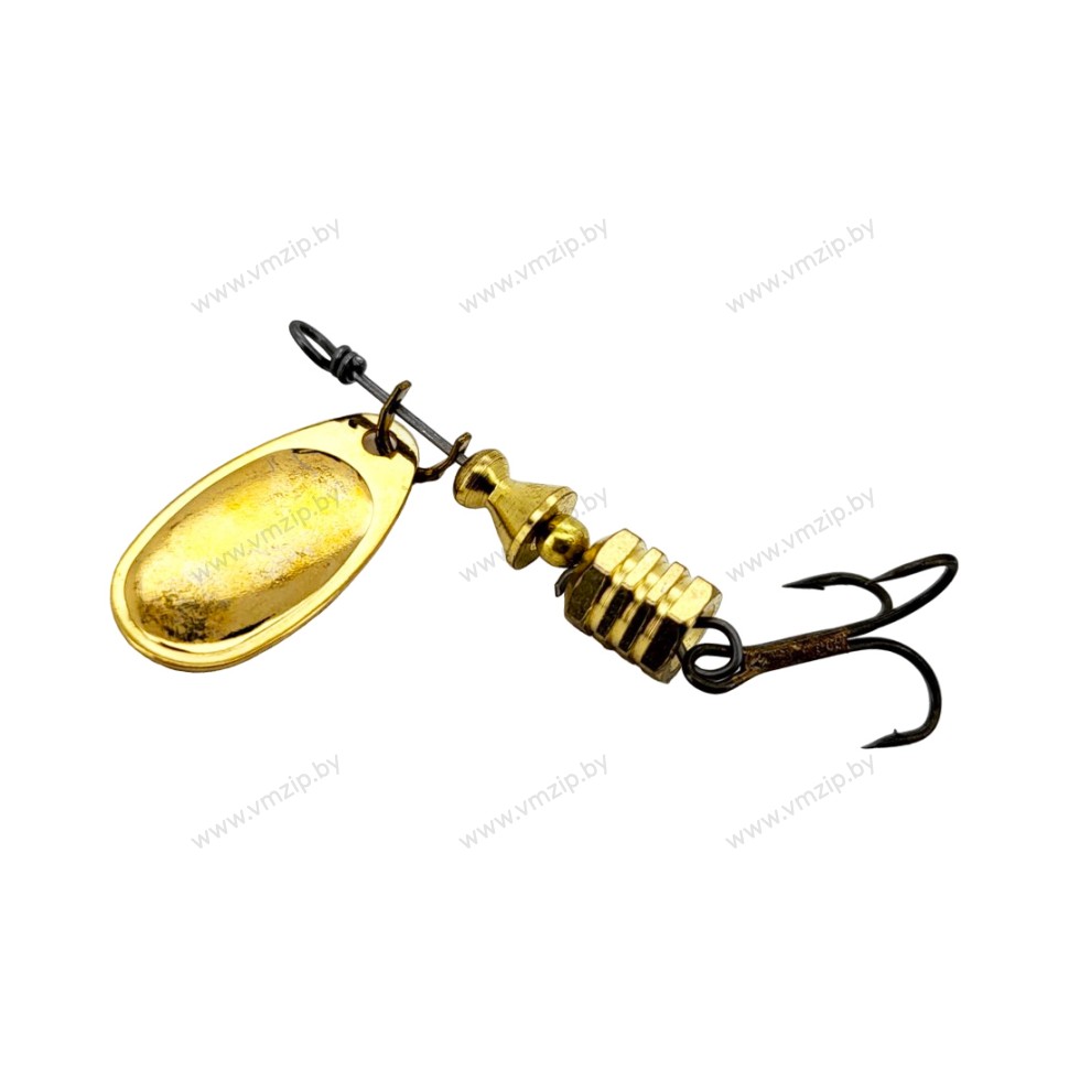 Блесна вращающаяся Nor Stream Combat Spinner №1 gold 3.5гр
