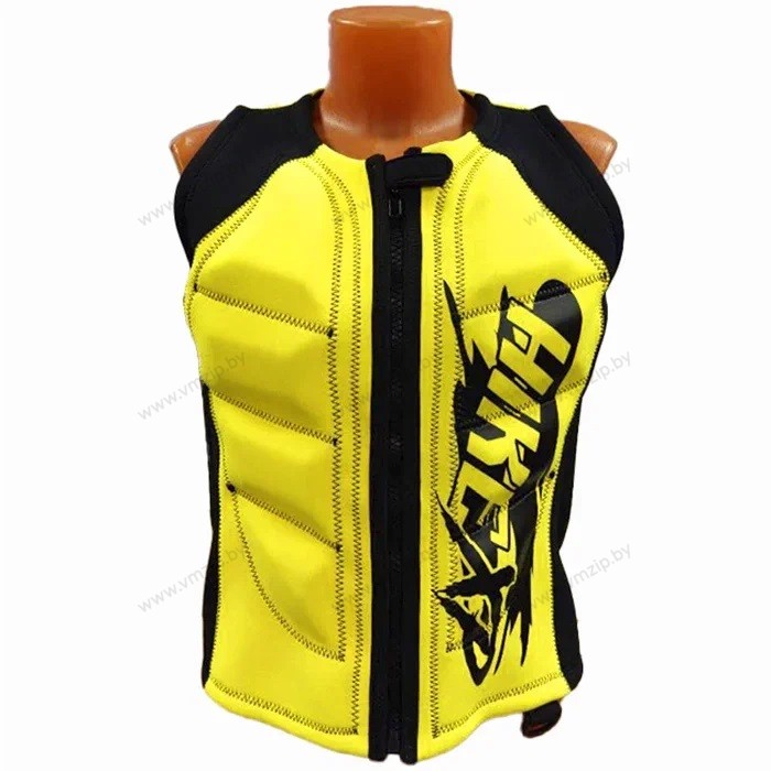 Водный спортивный жилет hikeXp neopren.Женский, Yellow/Black S. 101YB-506S