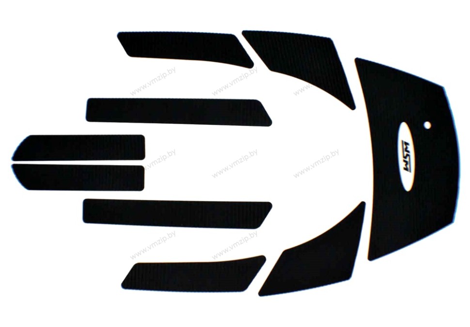 Коврик Yamaha FX 140 012-213BLK ЧЁРНЫЙ