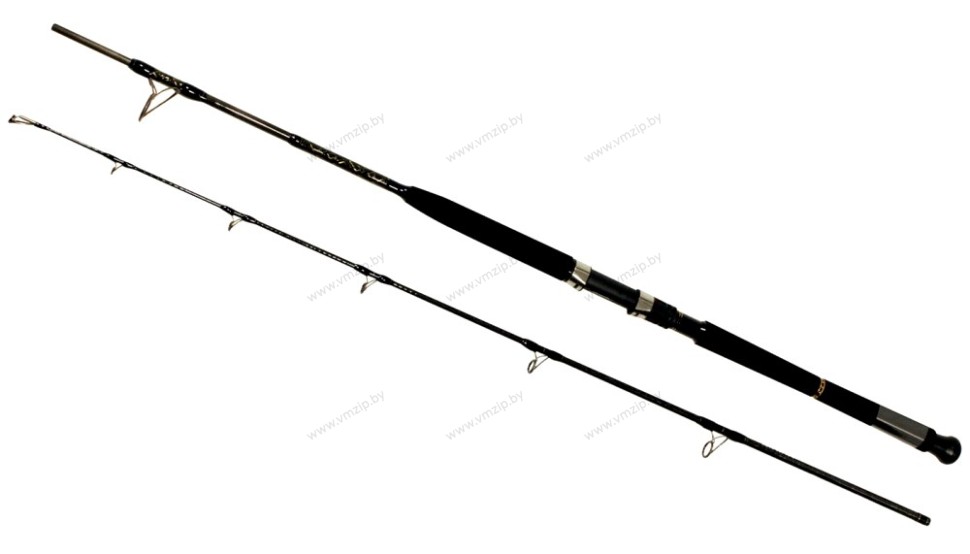 Удилище силовое спиннинговое DAIWA BG Pilk BGB802XHFS 2,4м тест 50-150гр