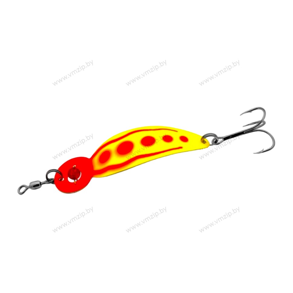 Блесна колеблющаяся GIBBS ONE EYE WIGGLER 0290-4FLRY 33гр