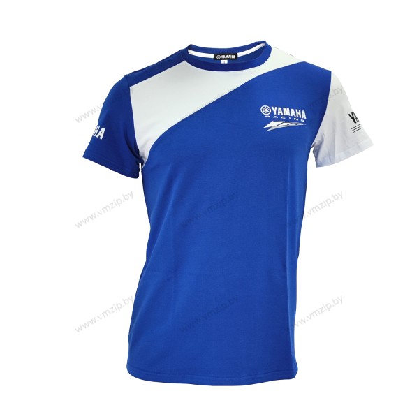 Футболка синяя/белая Racing, р.XL. 90798-R02BL-XL