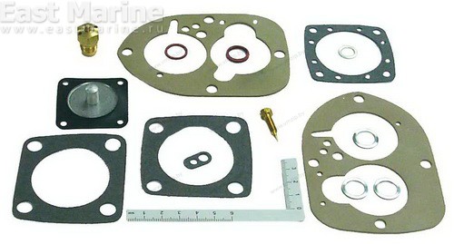 Ремкомплект карбюратора Solex (AQ115AB, 125AB, 130CD, AQ131ABCD, 145AB, AQ151ABC, 171AC, BB115BC)