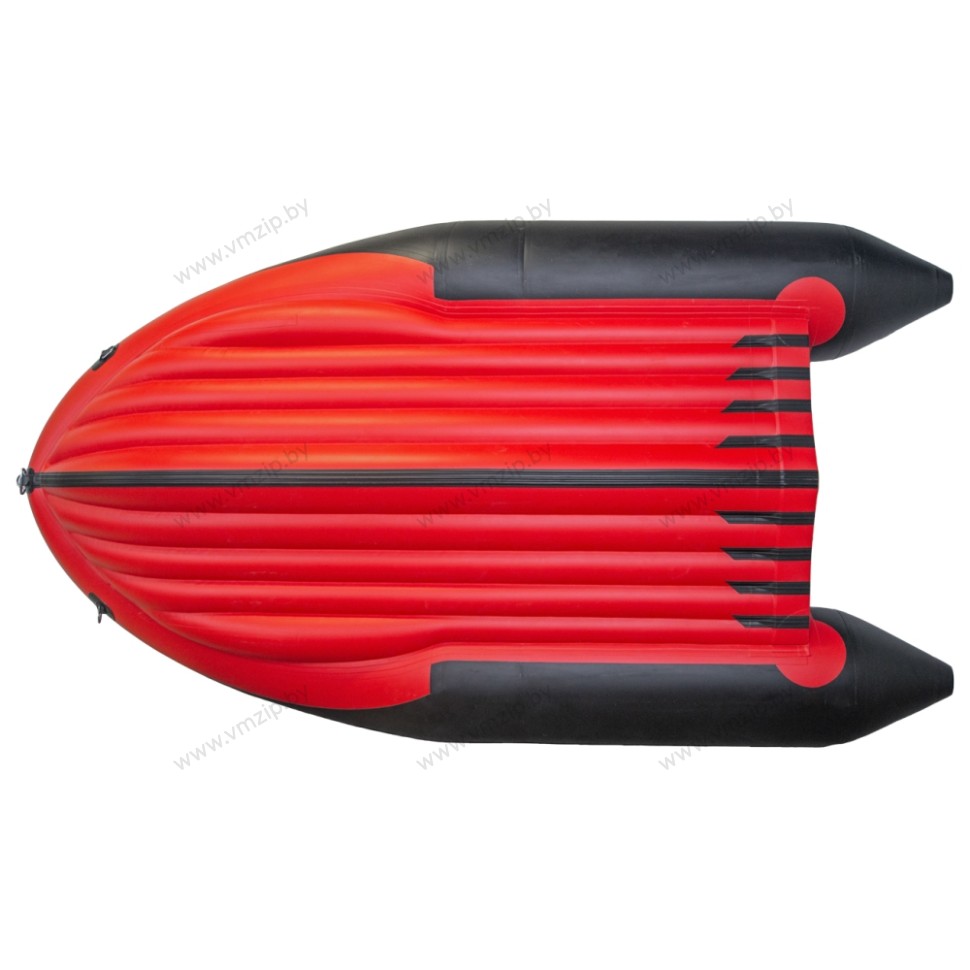 Лодка надувная моторная BADGER AIR LINE ARL390-BLACK/RED с НДНД 3,9м
