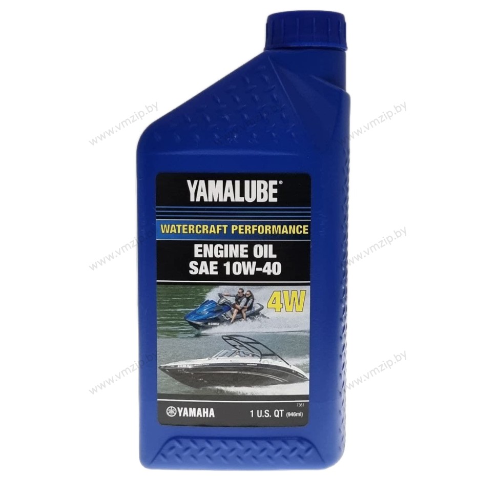 Масло Yamalube 4W, 10W40 (946 мл) LUB10W40WV12