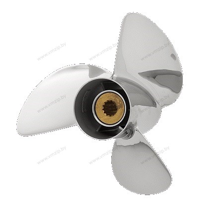 Винт Power Tech SCB3R15PM70 для Mercury 30-70, шаг 15, 3-х лопастной, не требует сменной втулки.