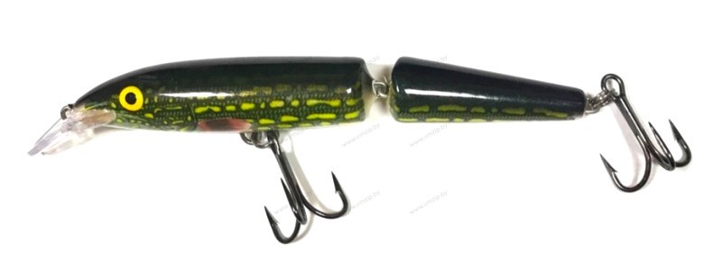 Воблер RAPALA Jointed J11/PK заглубление 0,9 - 4,2м