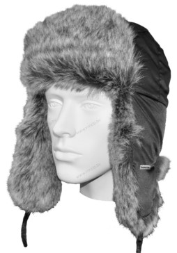 Шапка NATS AVIATOR, черный, L (H200-N-04-L)