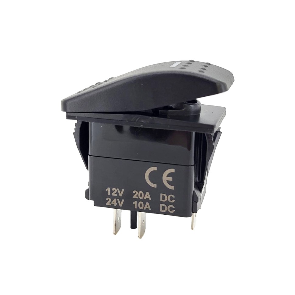 Включатель On-Off, SPST, 12V, 20A SF50706-1-3P-A2BW